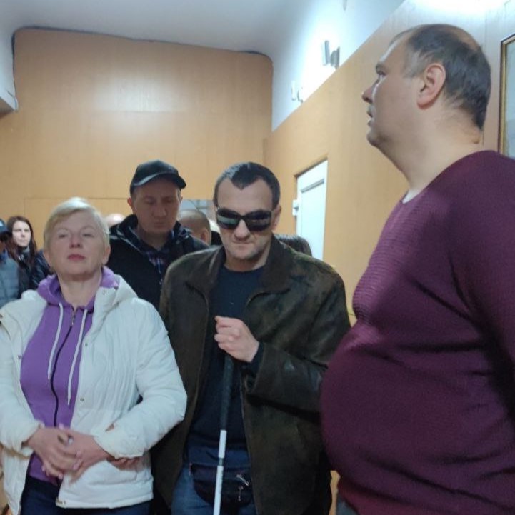 Військові з втратою зору дізналися про види спорту доступні для незрячих осіб